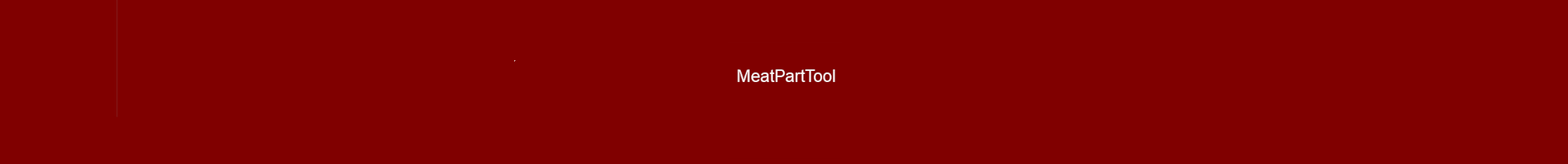 The MeatPart Tool software